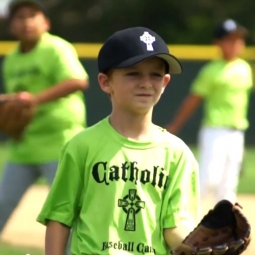 Baseball Catholic Boy